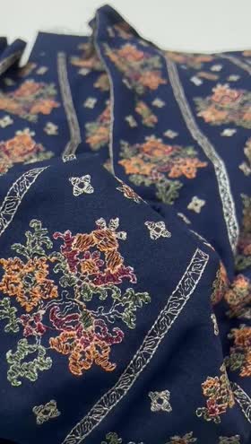 Rs 3200 Bareeze style karandi Emb 2pc Rs 3200 Bareeze style karandi Emb 2pc